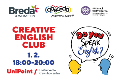 Creative English Club v Unipointu Slezské univerzity
