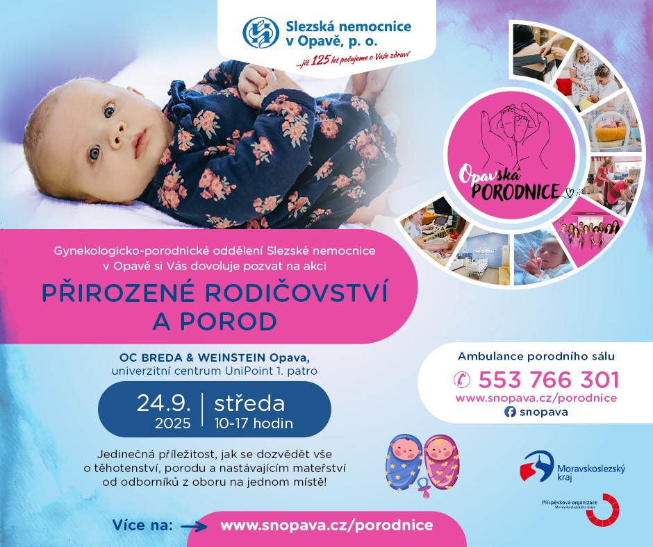 Přirozené rodičovství a porod 24. 9. 2025 10:00 - 17:00