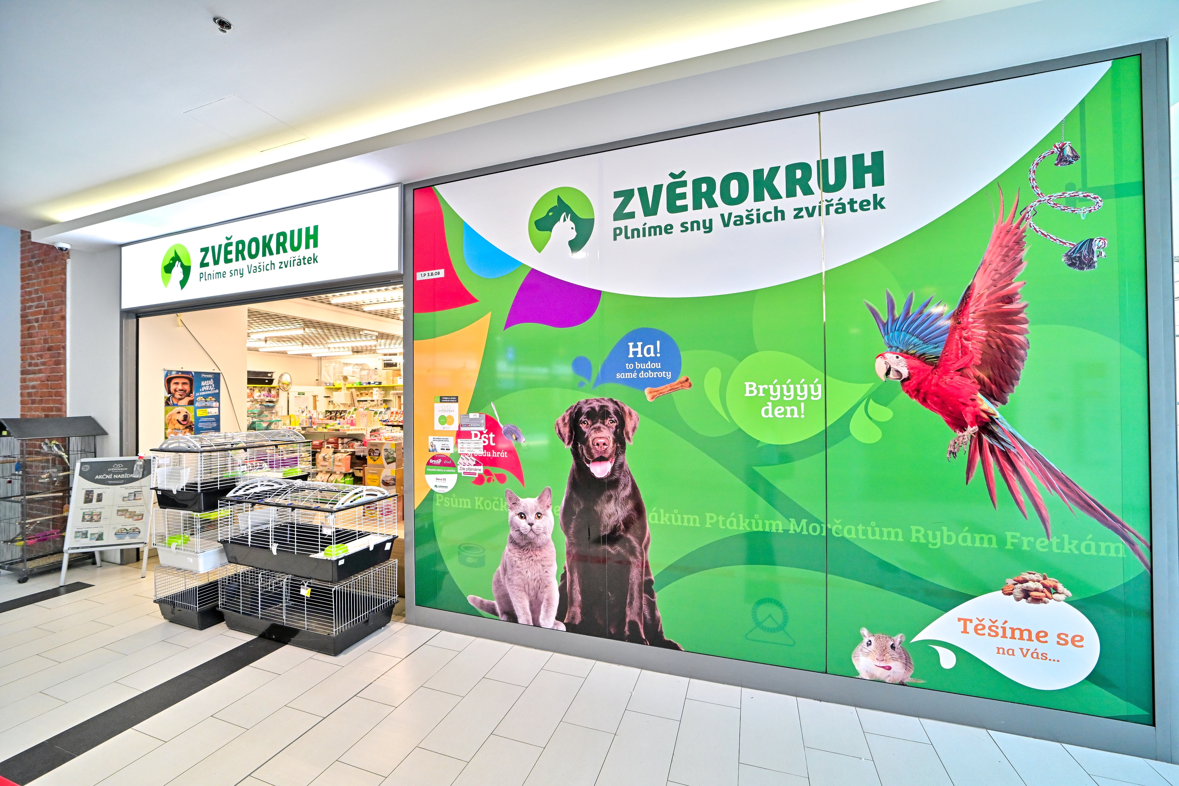 Nová prodejna Zvěrokruh