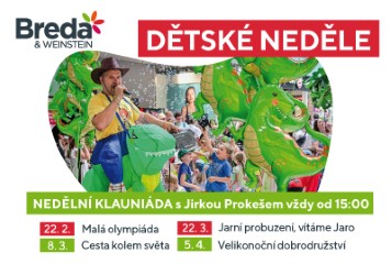 Nedělní zábava pro děti!
